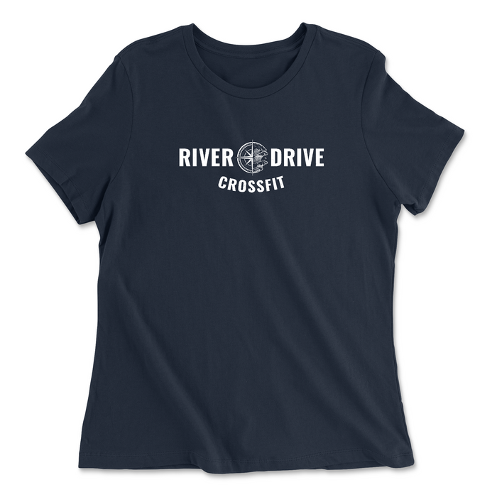 River Drive CrossFit The River Runs Deep Womens - Relaxed Jersey T-Shirt