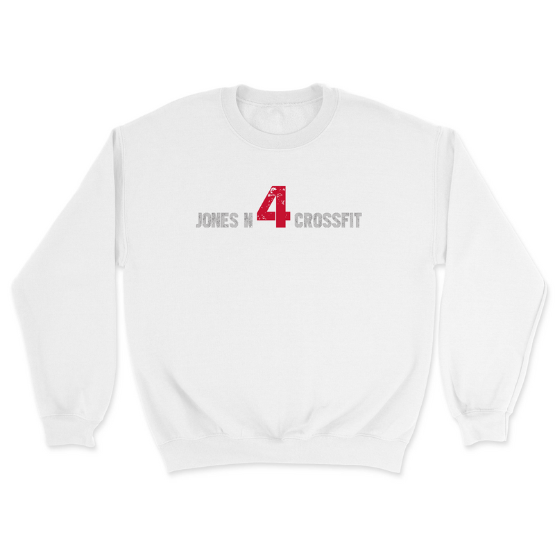 Mens 2X-Large WHITE Midweight Sweatshirt