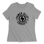 Womens 2X-Large SOLID_ATHETIC_GREY Relaxed Jersey T-Shirt