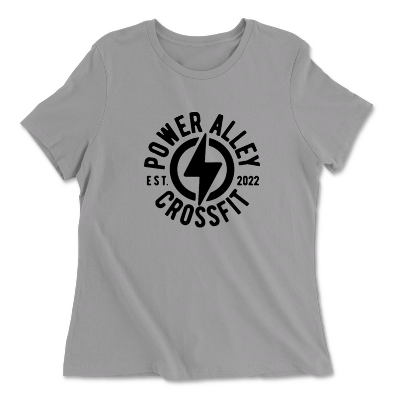 Womens 2X-Large SOLID_ATHETIC_GREY Relaxed Jersey T-Shirt