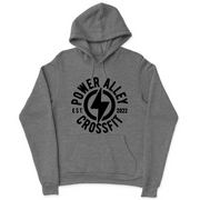 Mens 2X-Large GUNMETAL_HEATHER Hooded T-Shirt