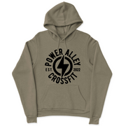Mens 2X-Large OLIVE Hooded T-Shirt
