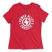 Womens 2X-Large RED Relaxed Jersey T-Shirt