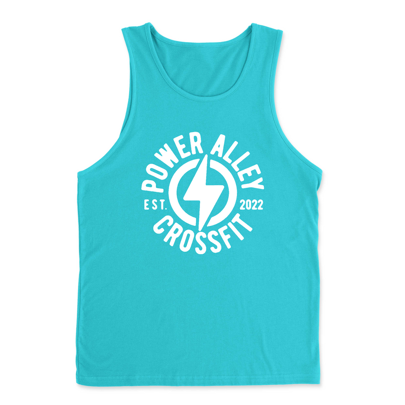 Mens 2X-Large TAHITI_BLUE Tank Top