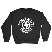 Mens 2X-Large BLACK Midweight Sweatshirt