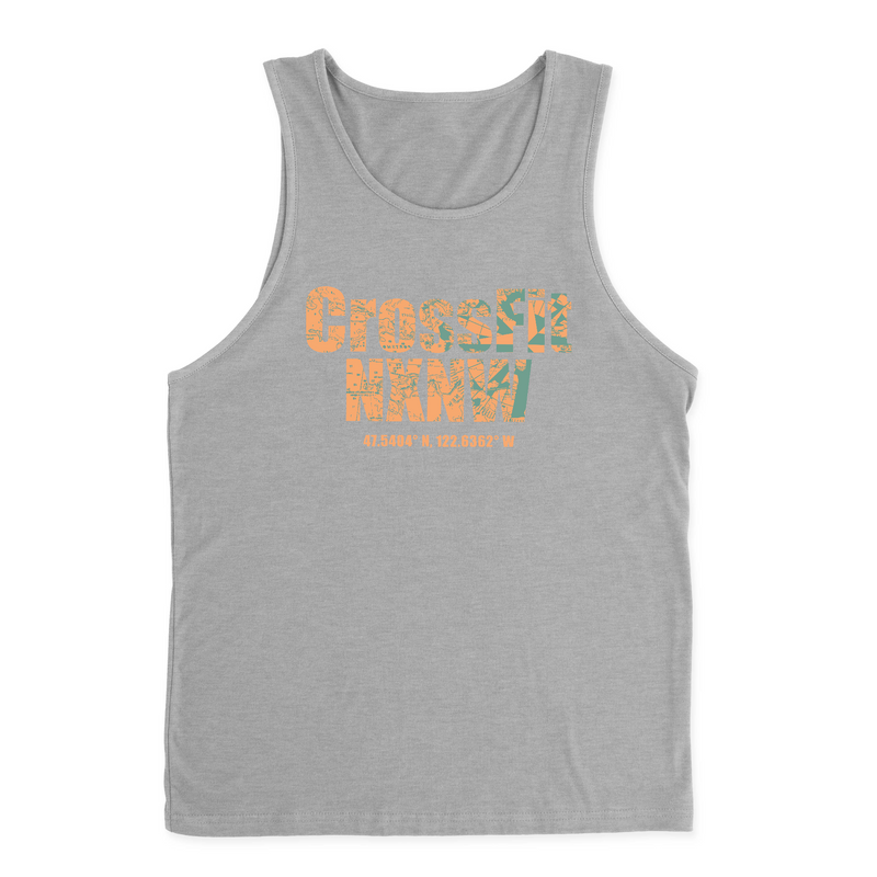 Mens 2X-Large HEATHER_GRAY Tank Top