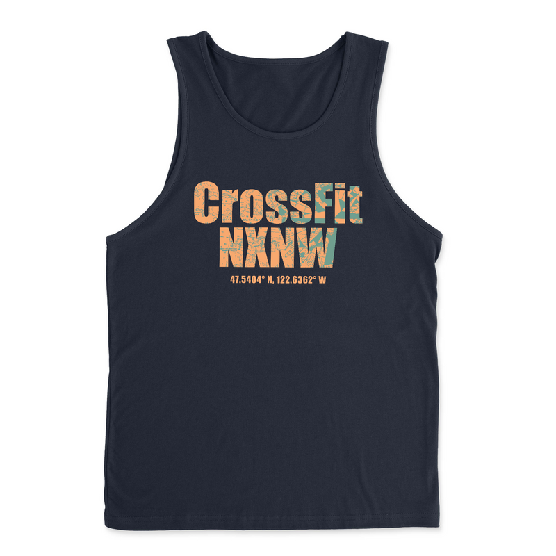 Mens 2X-Large DARK_NAVY Tank Top