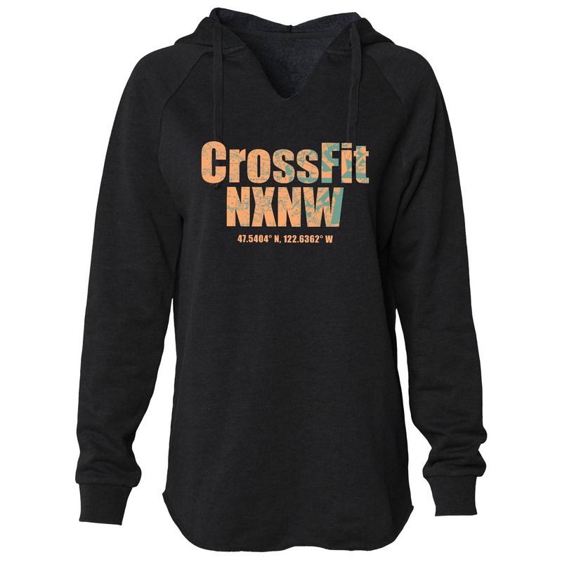 Womens 2X-Large BLACK Hoodie