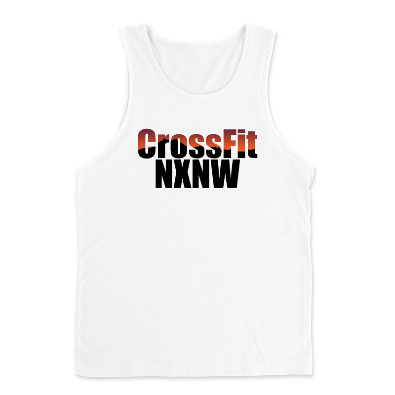 Mens 2X-Large WHITE Tank Top