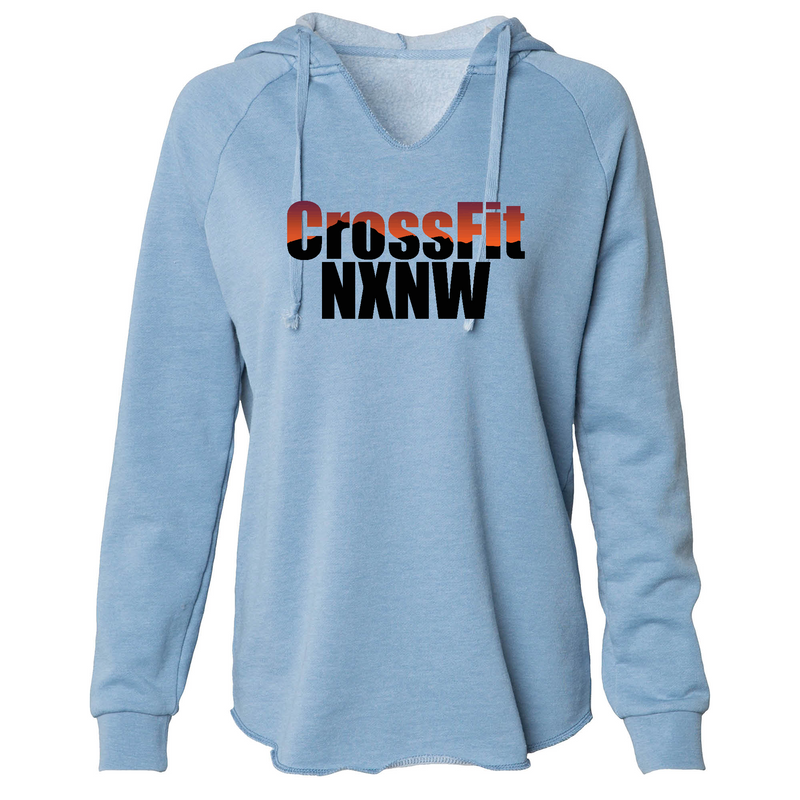 Womens 2X-Large MISTY_BLUE Hoodie