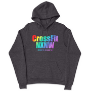 Mens 2X-Large CHARCOAL_HEATHER Hooded T-Shirt