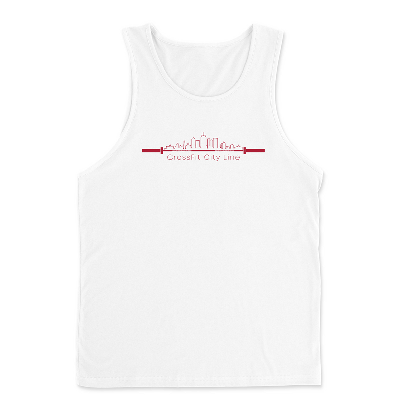 Mens 2X-Large WHITE Tank Top