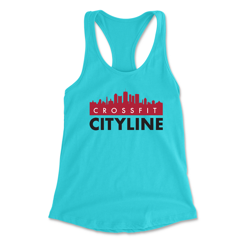 Womens 2X-Large TAHITI_BLUE Tank Top