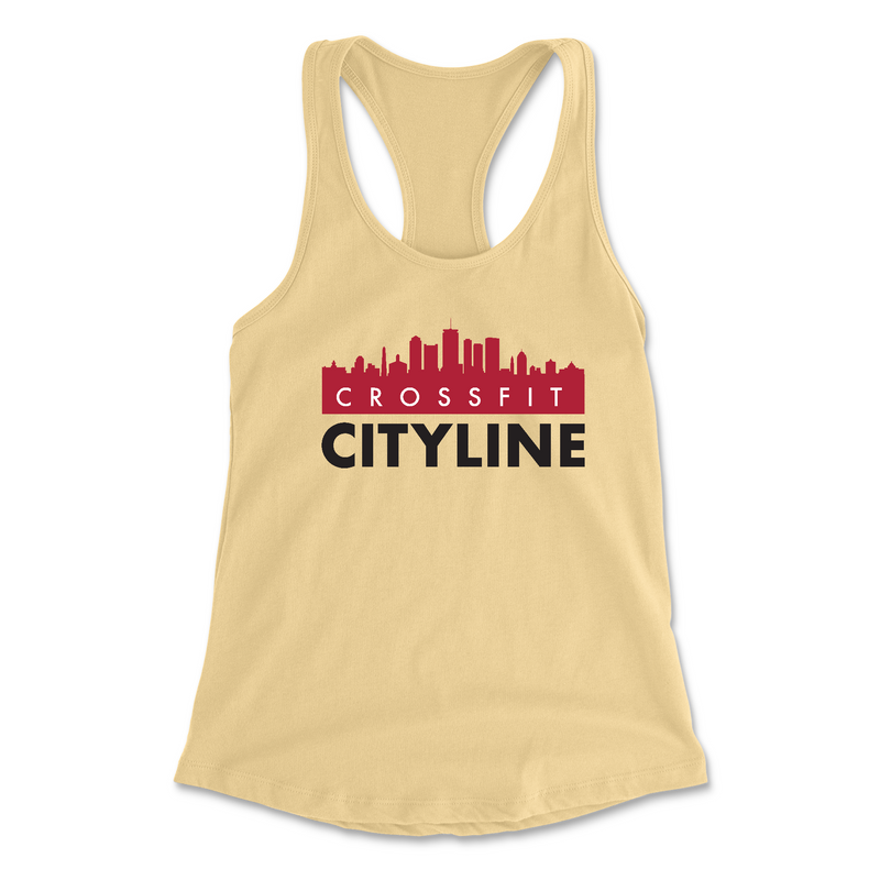 Womens 2X-Large BANANA_CREAM Tank Top
