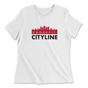 Womens 2X-Large WHITE Relaxed Jersey T-Shirt