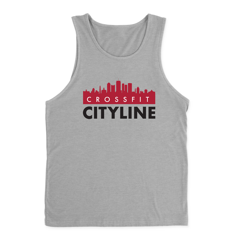 Mens 2X-Large HEATHER_GRAY Tank Top