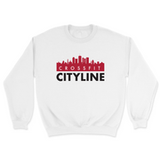 Mens 2X-Large WHITE Midweight Sweatshirt