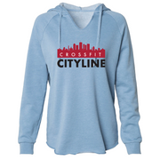Womens 2X-Large MISTY_BLUE Hoodie