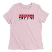 Womens 2X-Large PINK Relaxed Jersey T-Shirt