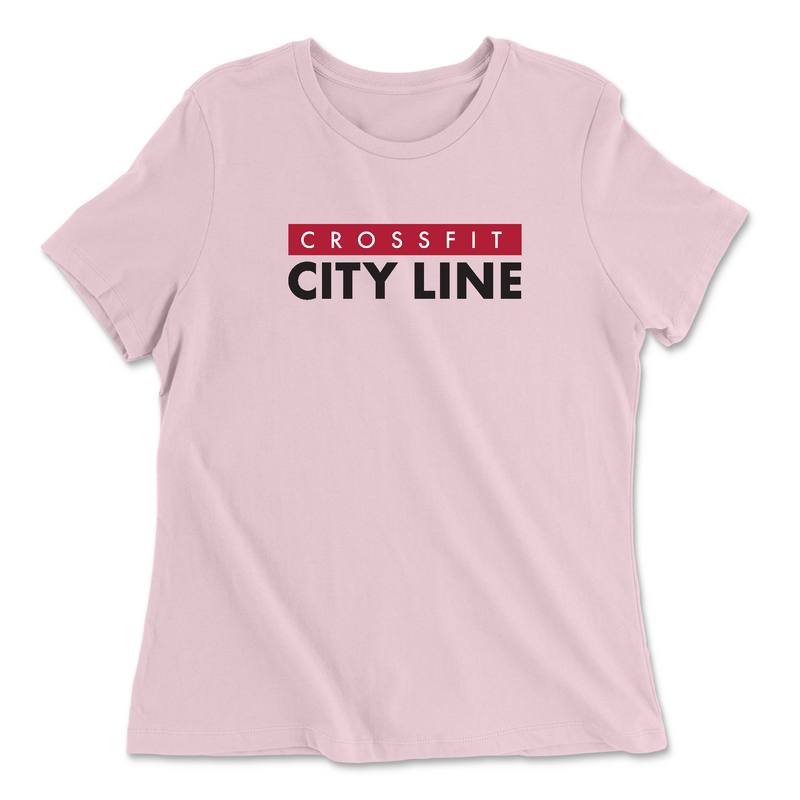 Womens 2X-Large PINK Relaxed Jersey T-Shirt