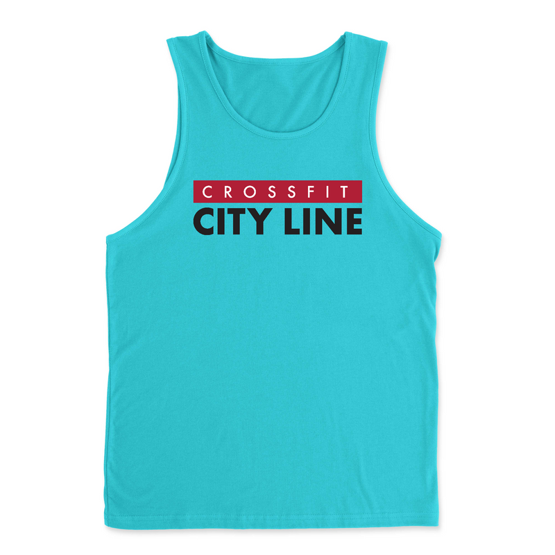 Mens 2X-Large TAHITI_BLUE Tank Top