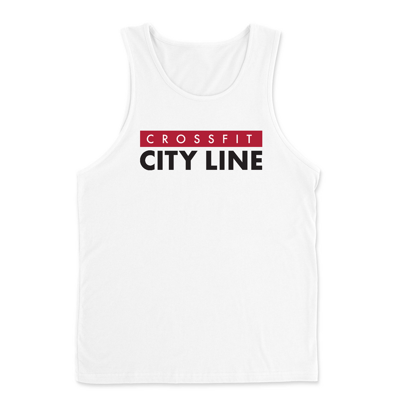 Mens 2X-Large WHITE Tank Top