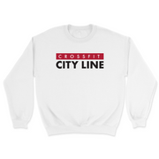 Mens 2X-Large WHITE Midweight Sweatshirt