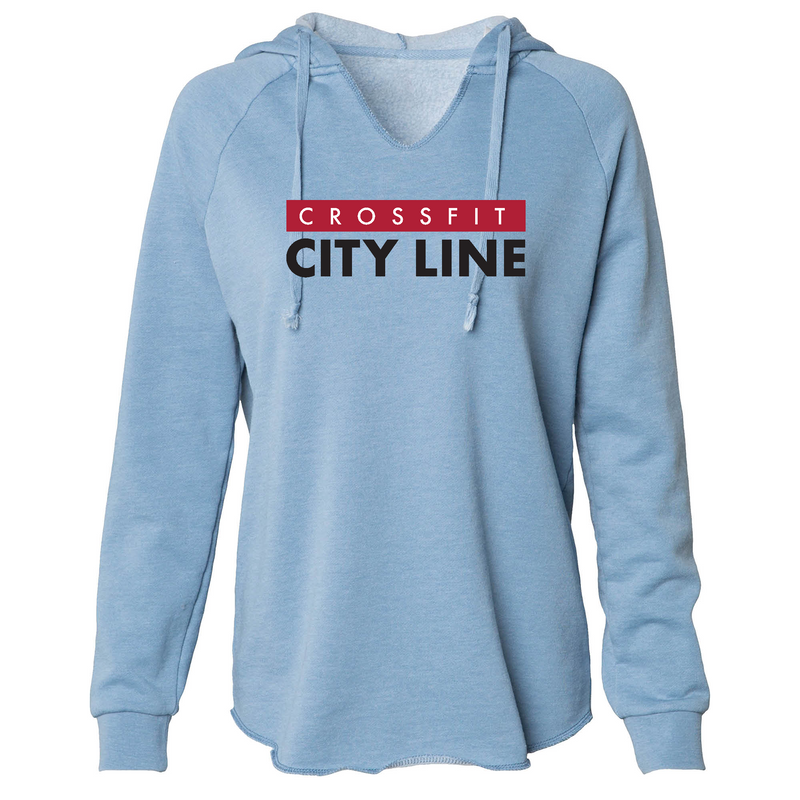 Womens 2X-Large MISTY_BLUE Hoodie