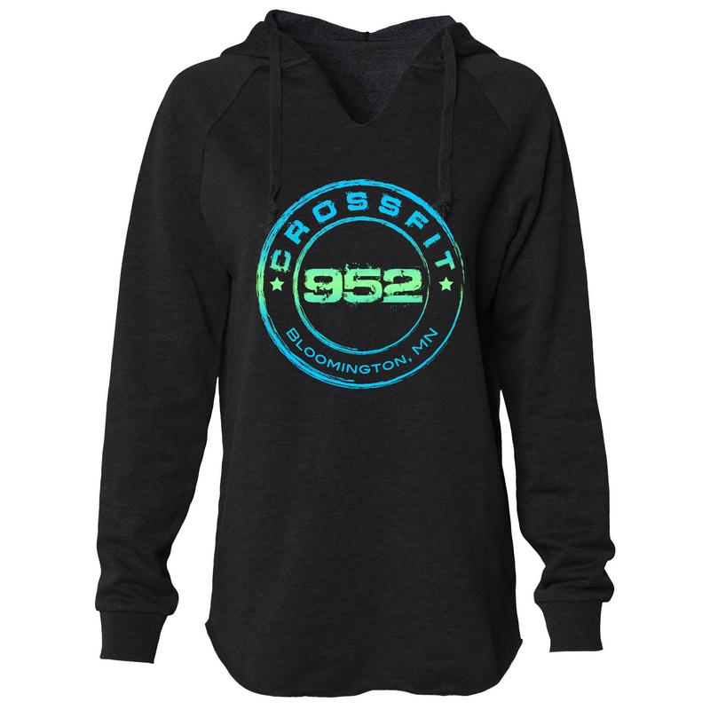 Womens 2X-Large BLACK Hoodie