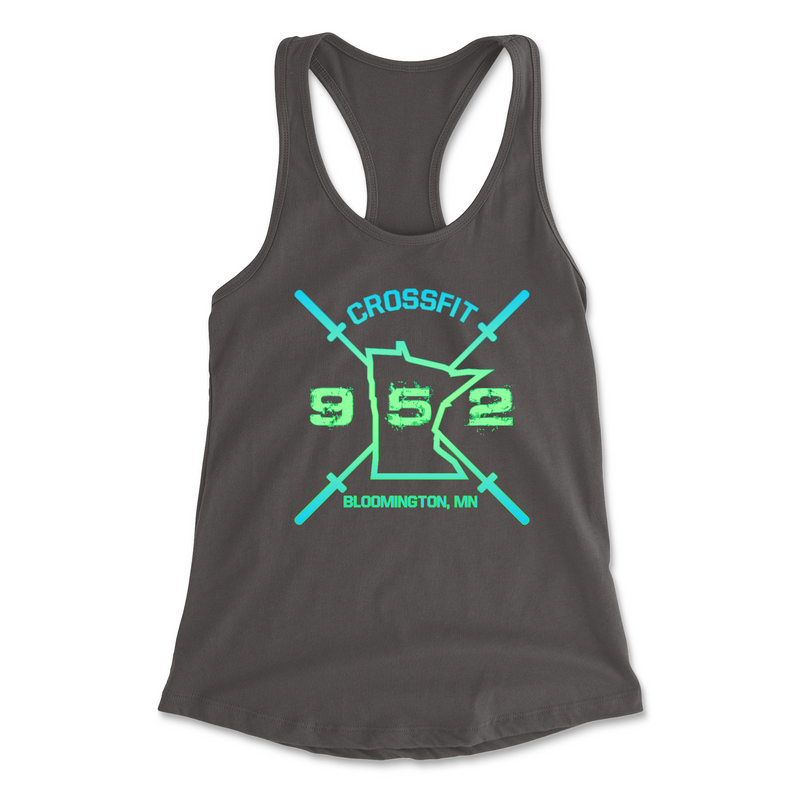 Womens 2X-Large DARK_GRAY Tank Top