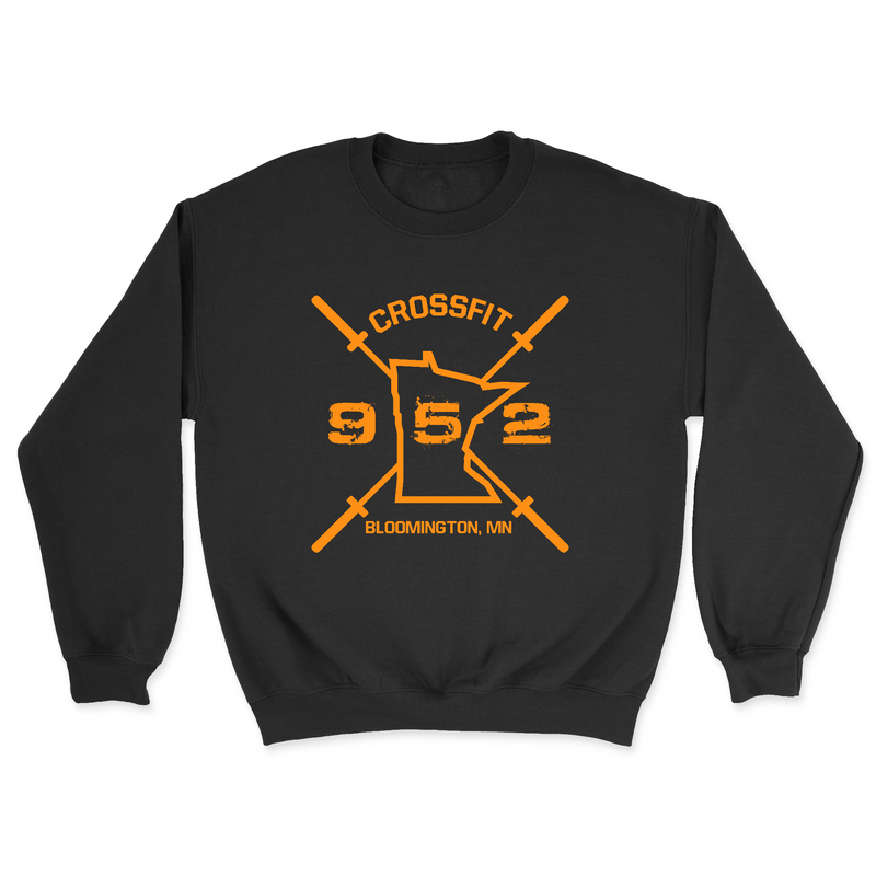 CrossFit 952 MN Orange Mens - Midweight Sweatshirt