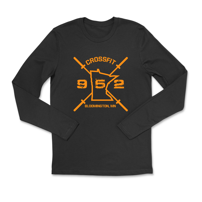CrossFit 952 MN Orange Mens - Long Sleeve