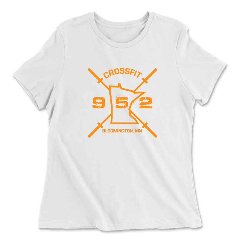 Womens 2X-Large WHITE Relaxed Jersey T-Shirt