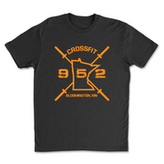 Mens 2X-Large BLACK T-Shirt