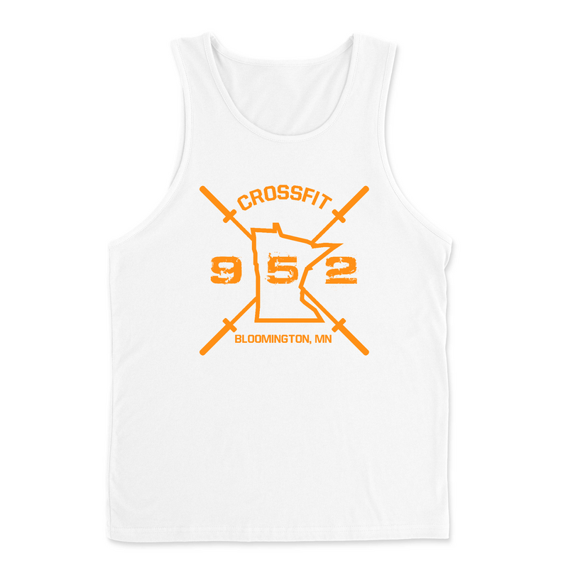 Mens 2X-Large WHITE Tank Top
