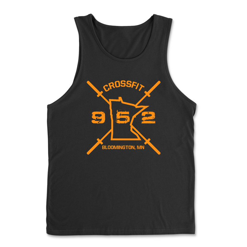 Mens 2X-Large BLACK Tank Top