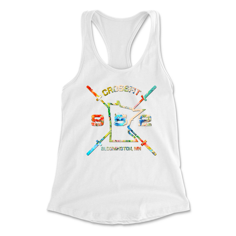 Womens 2X-Large WHITE Tank Top