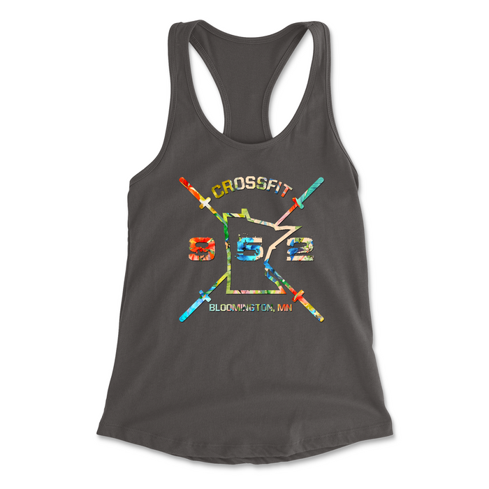 Womens 2X-Large DARK_GRAY Tank Top