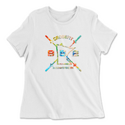 Womens 2X-Large WHITE Relaxed Jersey T-Shirt