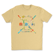 Mens 2X-Large BANANA_CREAM T-Shirt
