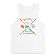 Mens 2X-Large WHITE Tank Top