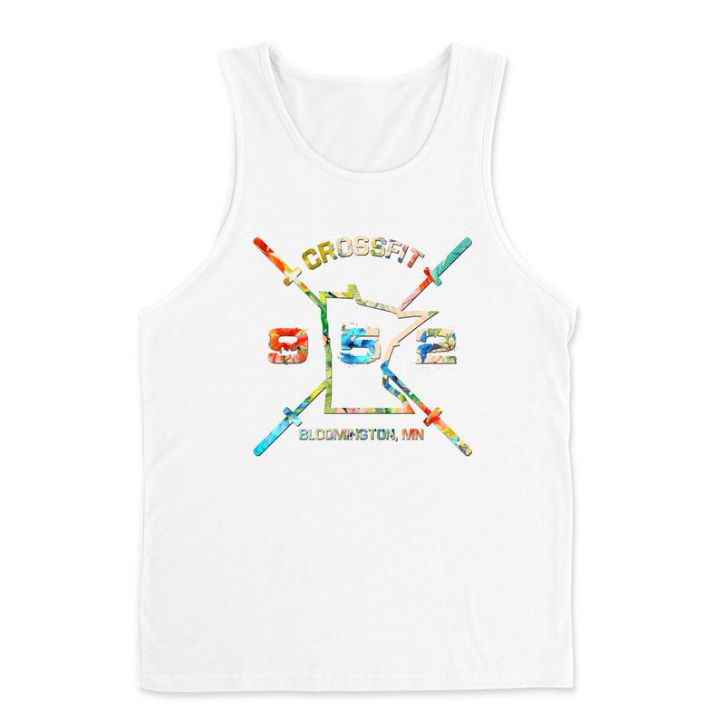 Mens 2X-Large WHITE Tank Top