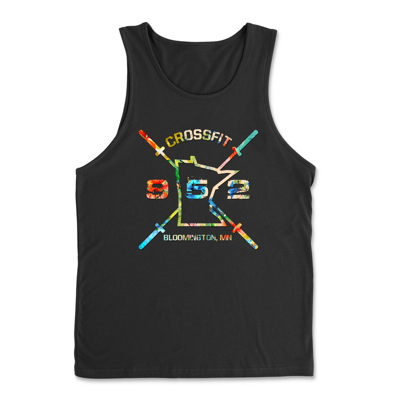 Mens 2X-Large BLACK Tank Top