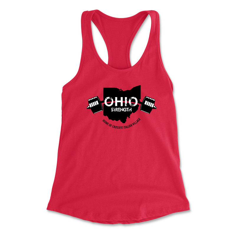 Womens 2X-Large RED Tank Top