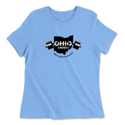 Womens 2X-Large CAROLINA_BLUE Relaxed Jersey T-Shirt