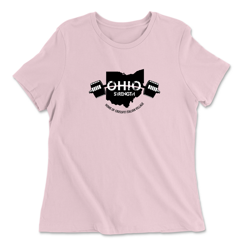 Womens 2X-Large PINK Relaxed Jersey T-Shirt