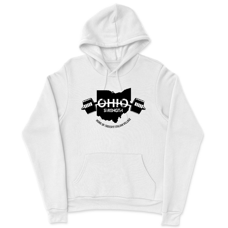Mens 2X-Large WHITE Hoodie