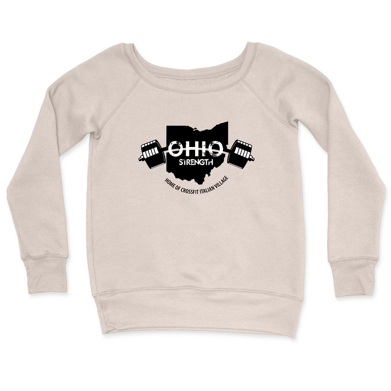 Womens 2X-Large BONE CrewNeck