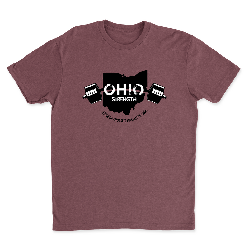 Mens 2X-Large HEATHER_MAROON T-Shirt
