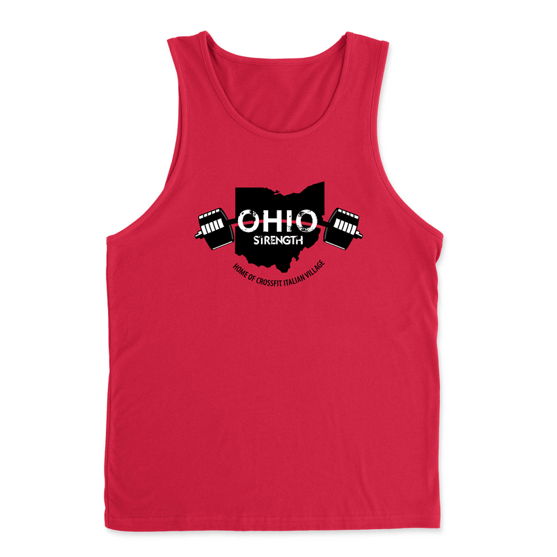 Mens 2X-Large RED Tank Top